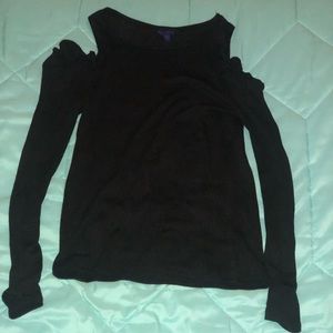 Aeropostal black off the shoulder top